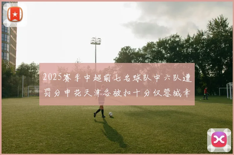 2025赛季中超前七名球队中六队遭罚分申花天津各被扣十分仅蓉城幸免